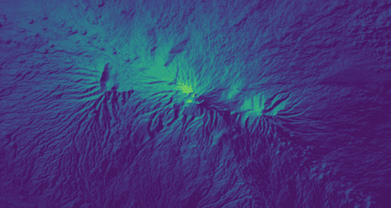 Kilimanjaro image from the Open Data Cube