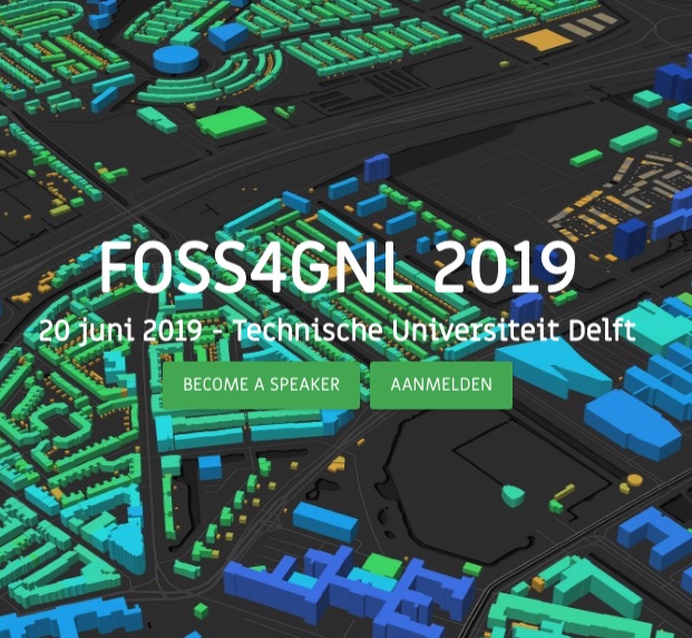 FOSS4G NL 2019 at Delft University